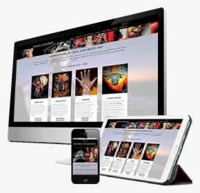 Melbourne Web Designer Coolcat Web Design Responsive - Iphone, HD Png Download, Transparent PNG