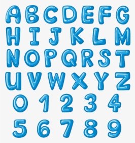 Alphabet Blue Transparent Letters Transparent Background, HD Png Download, Transparent PNG