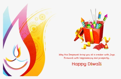 Diwali Crackers Box Png , Png Download - Wishes Happy Diwali Png, Transparent Png, Transparent PNG