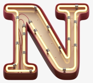 Retro Letters Png - Transparent Png Neon Letters, Png Download, Transparent PNG