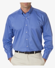 Blue Dress Shirt Png Image - Man Shirt Png, Transparent Png, Transparent PNG