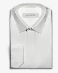 Transparent White Tuxedo Png - Mens Shirt White Textured, Png Download, Transparent PNG