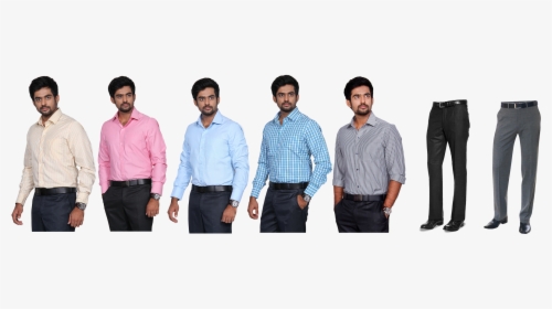 Assorted 7 Pcs Mens Dress Material - Formal Pant Shirt Png, Transparent Png, Transparent PNG