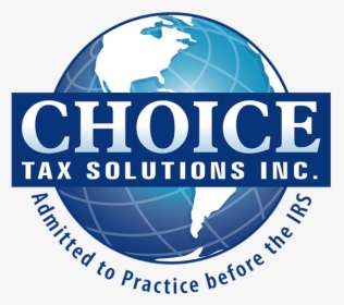 Choice Tax Solutions Logo - Globe, HD Png Download, Transparent PNG