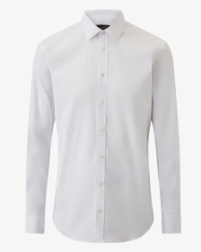 Joseph, Jim Poplin Stretch Shirt, In White - Formal Wear, HD Png Download, Transparent PNG