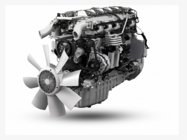 Scania 9-litre Gas Engine - Scania Engine Png, Transparent Png, Transparent PNG