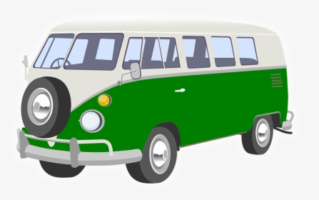 Volkswagen Bus Png - Green Van Clipart, Transparent Png, Transparent PNG