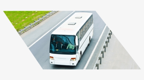 Travelling Bus On Road - Utazás Busszal, HD Png Download, Transparent PNG