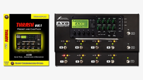 Ax8 Presets Fractal Audio Systems - Fractal Audio Ax8, HD Png Download, Transparent PNG