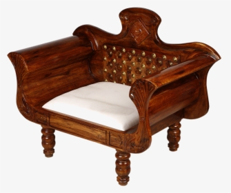 Sofa Chair Brass Work Maharaja - Club Chair, HD Png Download, Transparent PNG