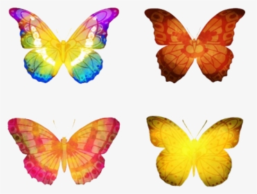 Butterflies Vector Png Hd - Hd Butterfly Vector, Transparent Png, Transparent PNG