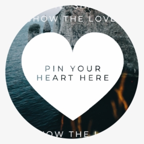 Show The Love Postcard - Heart, HD Png Download, Transparent PNG