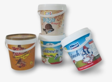 1l Plastic Bucket Supplier Lebanon - Ice Cream, HD Png Download, Transparent PNG