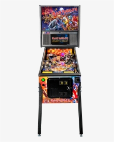 Iron Maiden Clipart Transparent - Pinball Machine Front View, HD Png Download, Transparent PNG