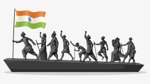 Timeline Of Indian Freedom Movement From 1885 To - Indian Freedom, HD Png Download, Transparent PNG