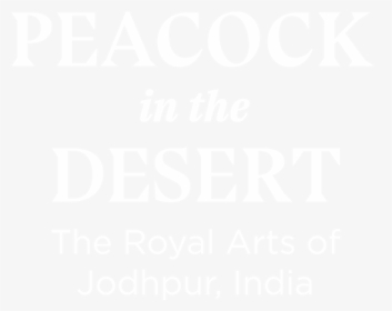 Peacock In The Desert - Poster, HD Png Download, Transparent PNG