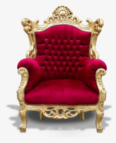 Chair Throne Png, Transparent Png, Transparent PNG