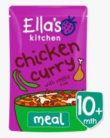 Nicely Spiced Chicken Curry With Veggie Rice - Ella's Kitchen Chicken Curry Recipe, HD Png Download, Transparent PNG