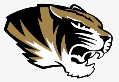 Picture Royalty Free Download Missouri Tigers Png Svg - Mizzou Tiger Logo, Transparent Png, Transparent PNG