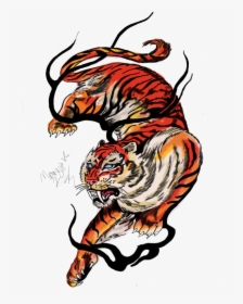 Tiger Tattoos Png Free Download - Tiger Tattoo Png, Transparent Png, Transparent PNG