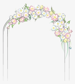Bride Clipart Flower - Wedding Arch Clip Art, HD Png Download, Transparent PNG
