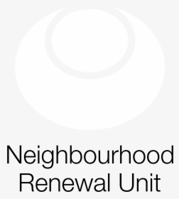 Neighbourhood Renewal Unit Logo Black And White - Flores Fuxico, HD Png Download, Transparent PNG