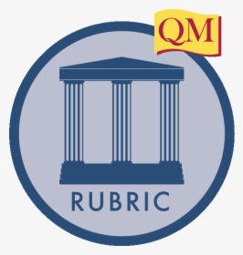 Higher Ed Appqmr Icon, Blue Circle With Three Pillared - Quality Matters, HD Png Download, Transparent PNG