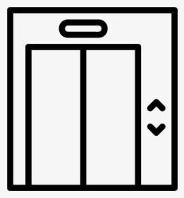 Elevator Icon Png , Transparent Cartoons - Elevator Black And White, Png Download, Transparent PNG