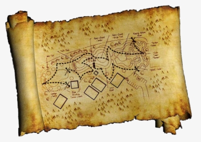 Pirate Map Transparent Background, HD Png Download, Transparent PNG