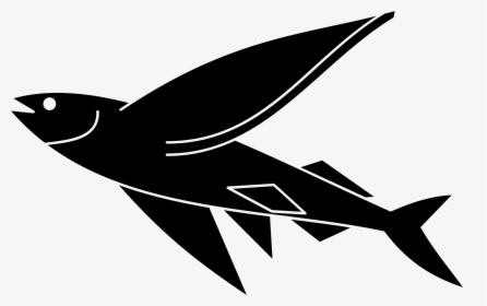 Flying Fish - Flying Fish Clip Art, HD Png Download, Transparent PNG