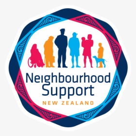 Neighbourhood Support Logo Outline Png - Neighbourhood Support, Transparent Png, Transparent PNG