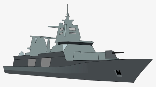 Clip Art Clip Freeuse Free Download - Warship Clipart, HD Png Download, Transparent PNG