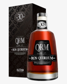 Qrm Black Cask Box Bottle - Oliver & Oliver Ron Quorhum 23 Dark Rum, HD Png Download, Transparent PNG