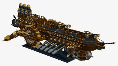 Steampunk Battleship , Png Download - Steampunk Battleship, Transparent Png, Transparent PNG