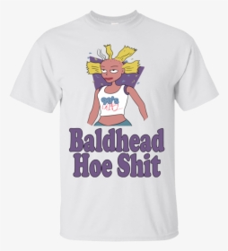Baldhead Hoe Shit Funny Dump T-shirt Ka02 - Cartoon, HD Png Download, Transparent PNG