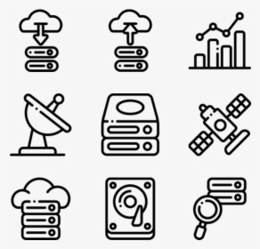 Database And Servers - Achievement Icons, HD Png Download, Transparent PNG