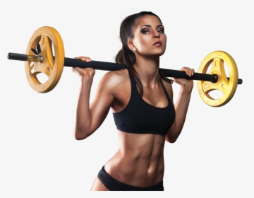 Gym Png , Png Download - Lifting Weight Women Workout Png, Transparent Png, Transparent PNG