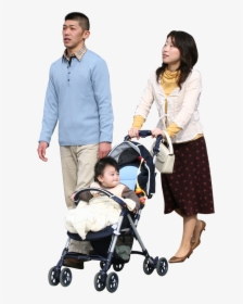 Asian People Walking Png , Png Download - Cut Out Asian People Png, Transparent Png, Transparent PNG
