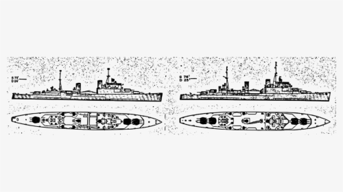 Battleship Clipart World War - Illustration, HD Png Download, Transparent PNG
