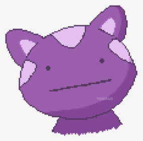 Ditto Is A Cat - Cartoon, HD Png Download, Transparent PNG