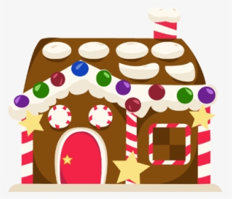 Collection Of Clipart - Gingerbread House Clipart Png, Transparent Png, Transparent PNG
