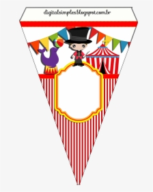 Fiesta Clipart Colourful Bunting - Banderines De Circo Para Imprimir, HD Png Download, Transparent PNG