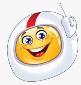 Transparent Eye Roll Emoji Png - Astronaut Smiley, Png Download, Transparent PNG