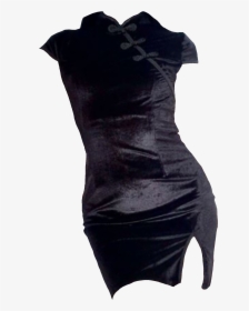 Black Silk Dress Aesthetic, HD Png Download, Transparent PNG