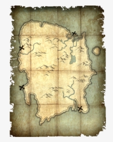 Db Icon Misc Deathbrand Treasure Map - Скайрим Карта Печати Смерти, HD Png Download, Transparent PNG