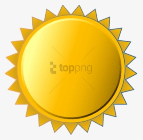 Clip Art Award Seal Clipart - Transparent Gold Sticker Png, Png Download, Transparent PNG