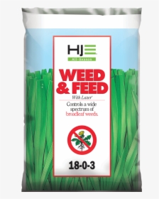 18 00 03 Weed & Feed W/lazer® Hje Fertilizer - Carmine, HD Png Download, Transparent PNG