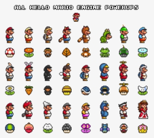 All Mario Power Ups List, HD Png Download, Transparent PNG