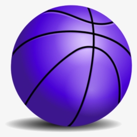 Basketball Purple Jersey Great Free Silhouette Transparent - Transparent Background Basketball Png Clipart, Png Download, Transparent PNG