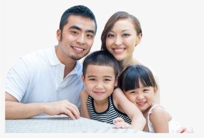 Asian Family Picture Png , Png Download - Asian Happy Family Png, Transparent Png, Transparent PNG